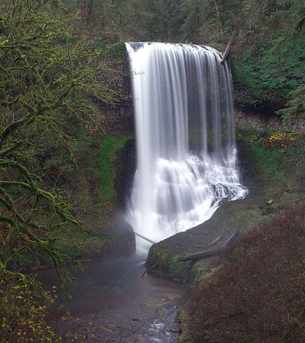 <b>Middle North Falls - Silver Falls State Park</b>