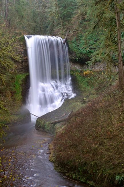 <b>Middle North Falls - Silver Falls State Park</b>